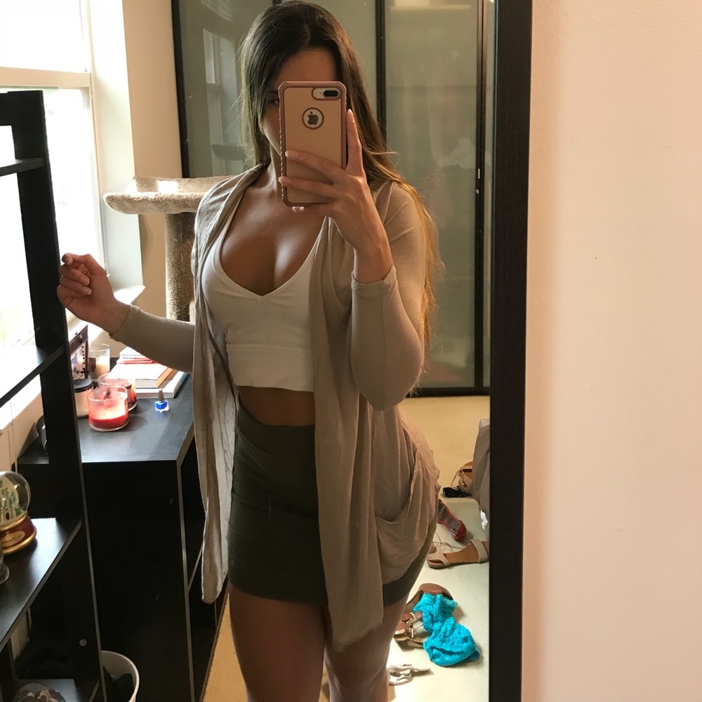 Brand new beige cardigan